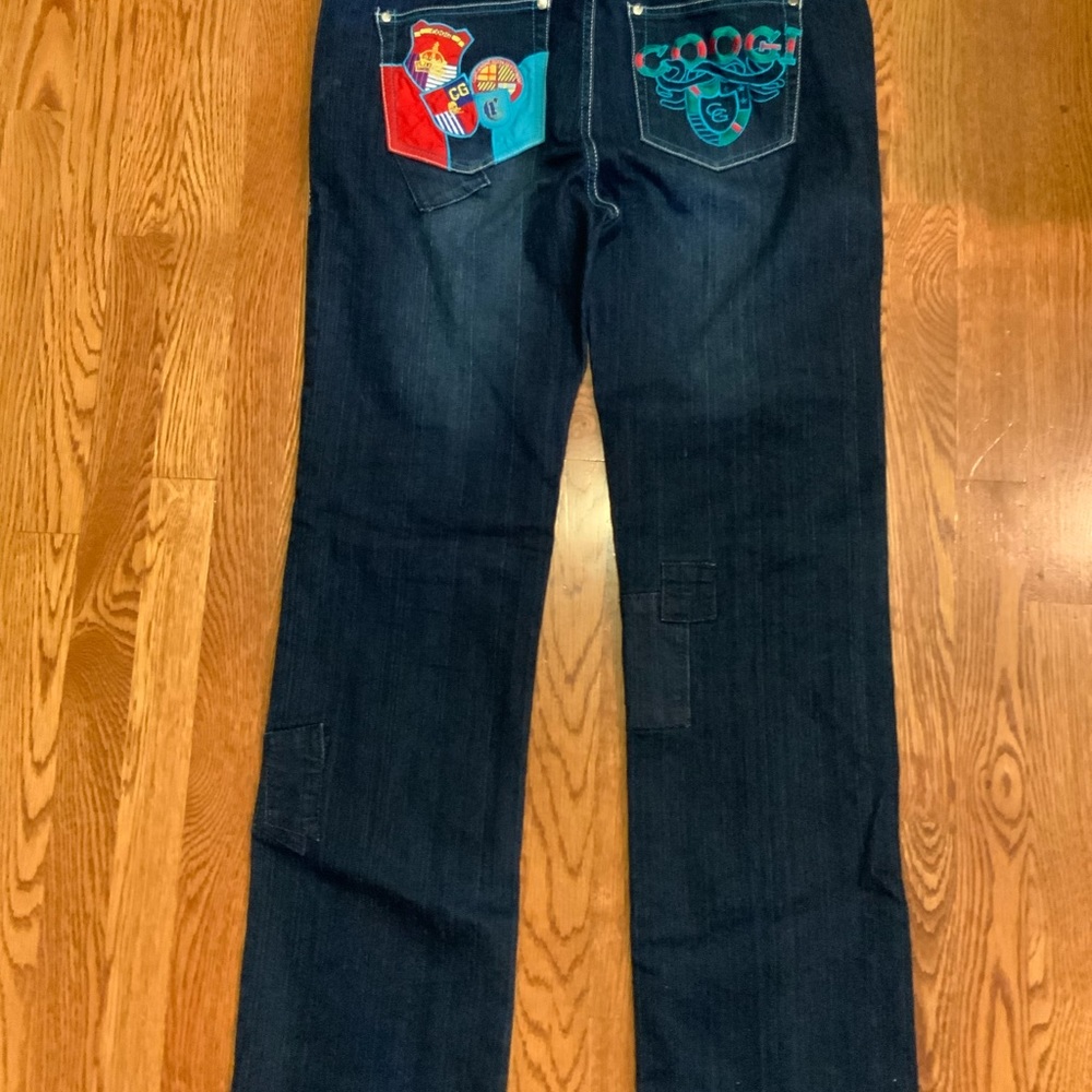 Men's Coogi Jeans Spell Out Blue 36 X 33 - Picture 8 of 9